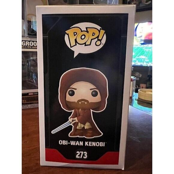 POP Star Wars #273 - Obi-Wan Kenobi (Walgreens Exclusive) - Picture 4 of 7